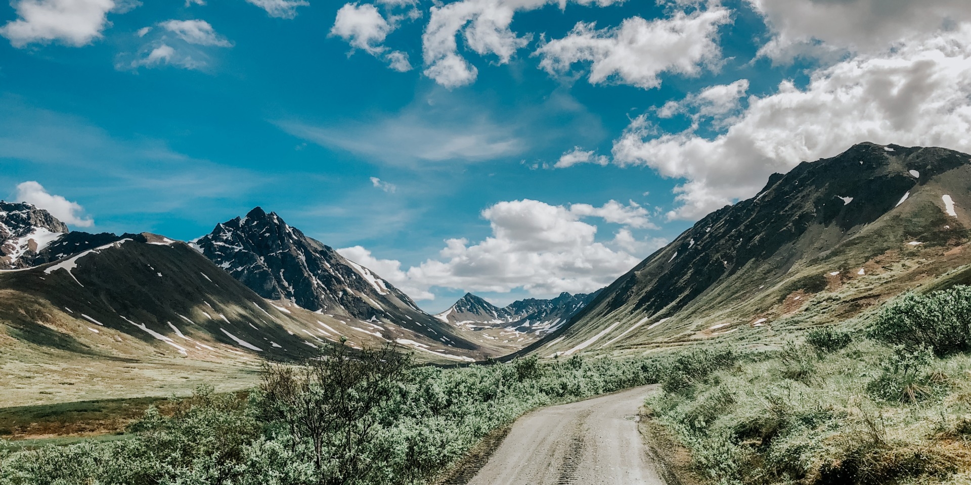 Alaska Road Zoom Background