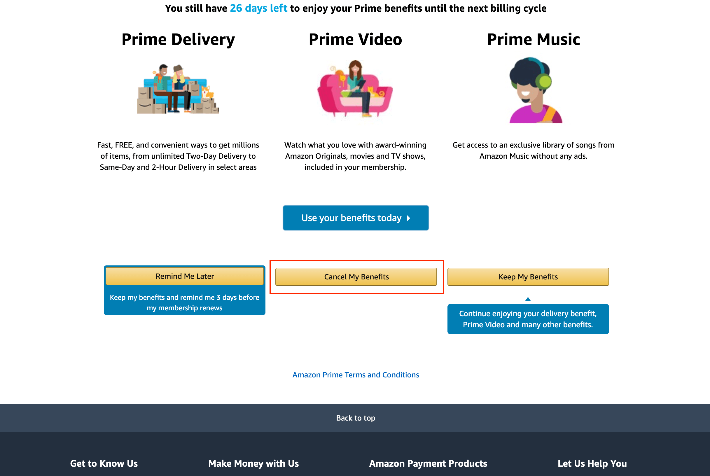 cancel amazon