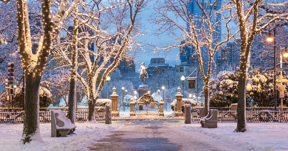Winter in Boston 