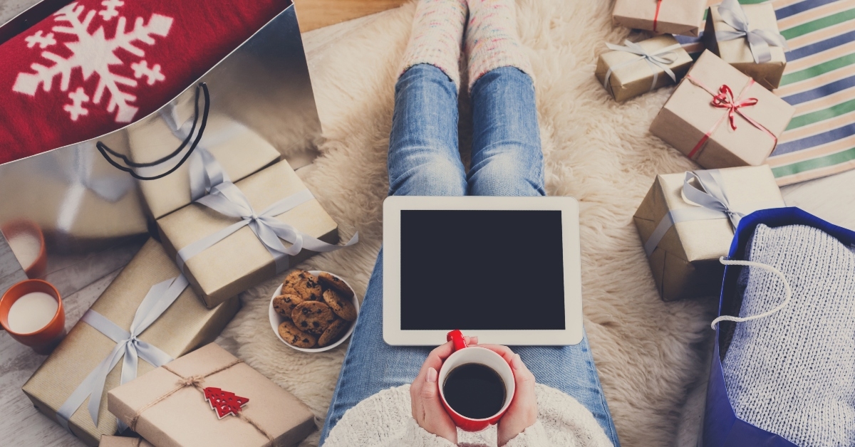 Holiday online shopping