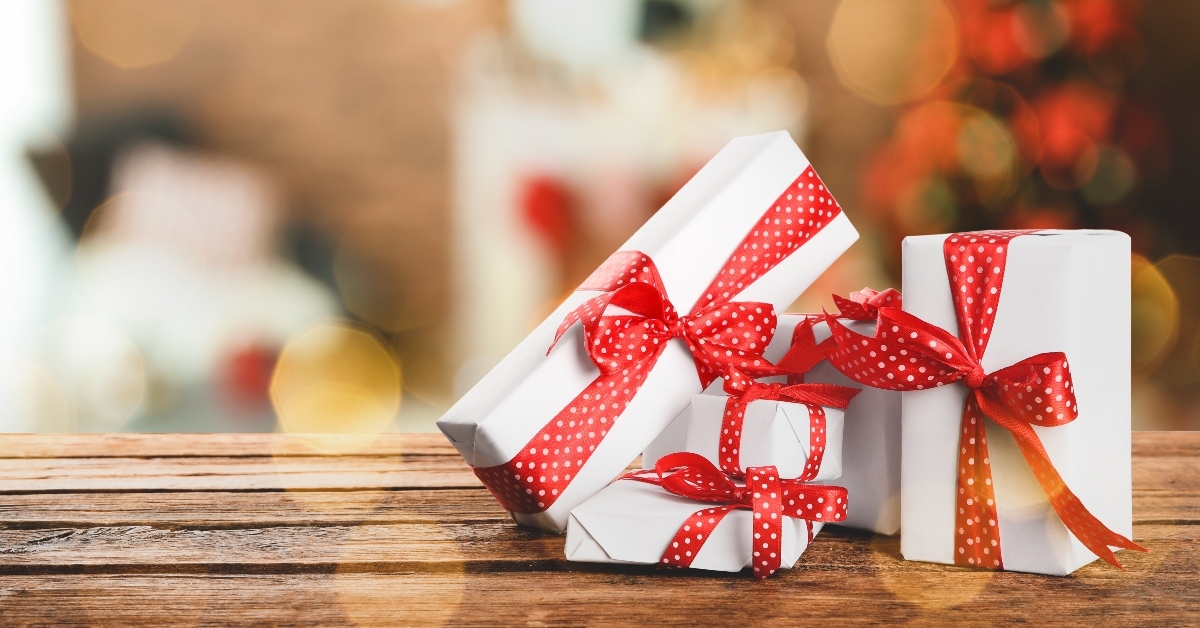 Wrapped gifts