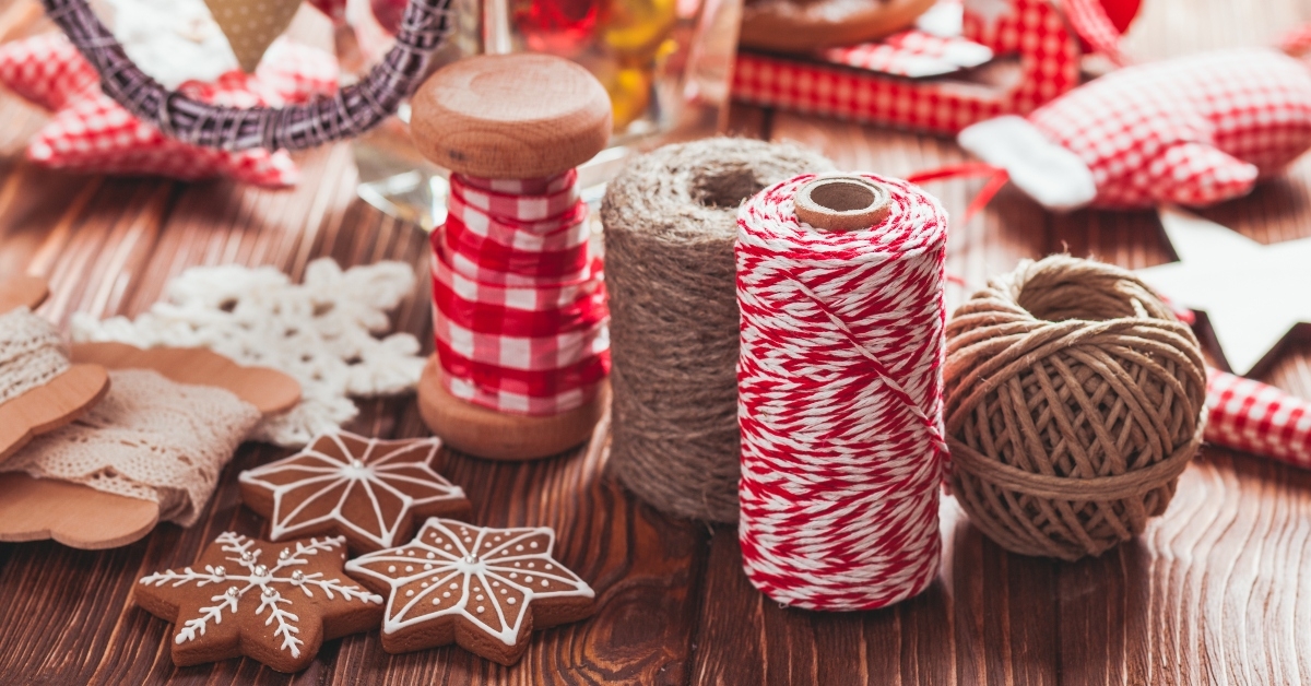 Holiday craft materials