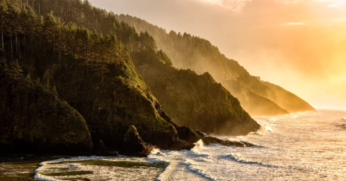 Oregon coastline
