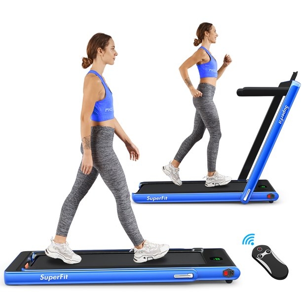 Superfit 2.25HP 2 in 1 Folding Treadmill