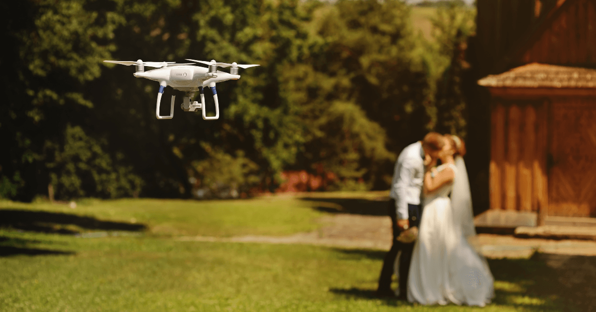 Wedding drone