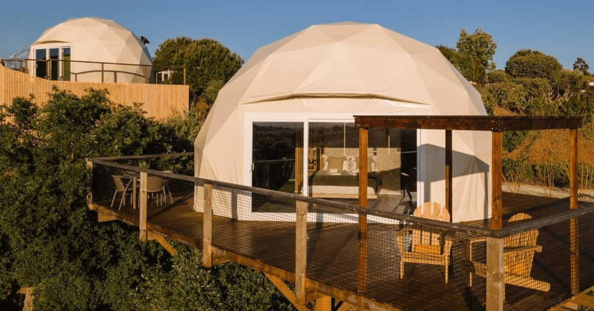 Portugal dome shaped airbnb