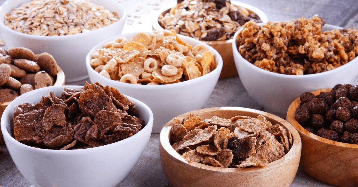 bowls of cereal
