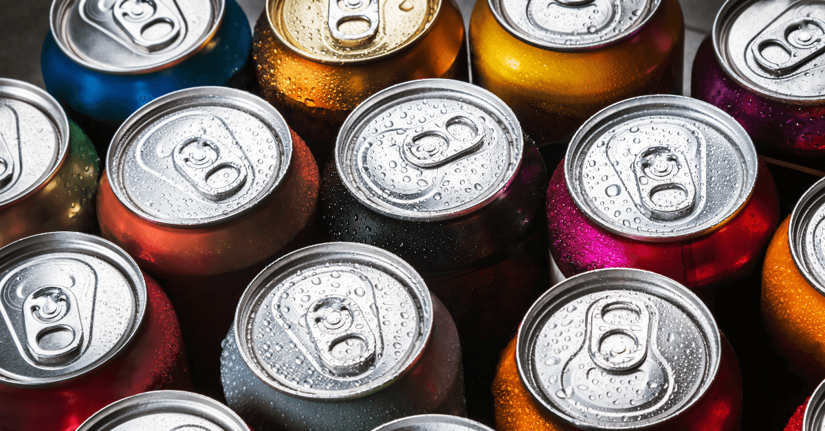 Soda cans
