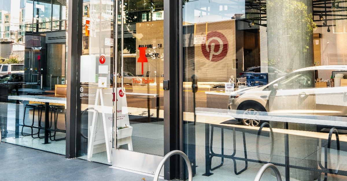 Pinterest corporate headquarters in SOMA district