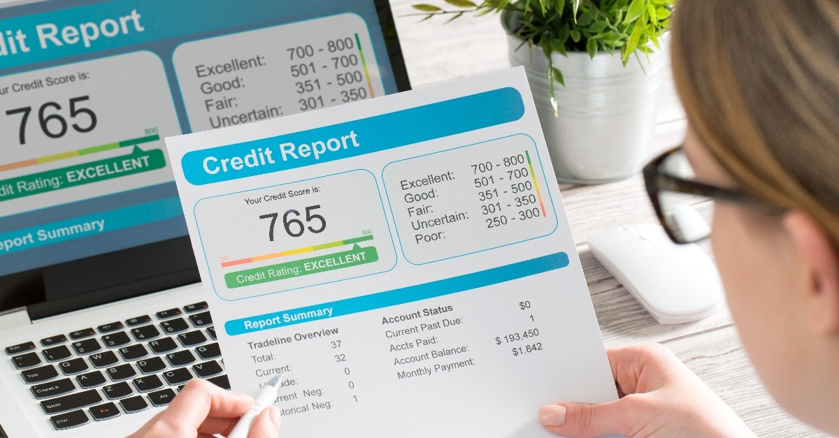redit score banking borrowing application risk form