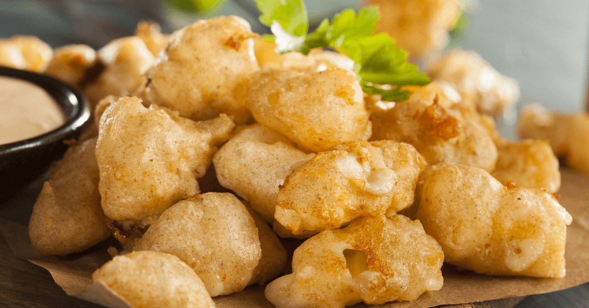 Fried cheese curds