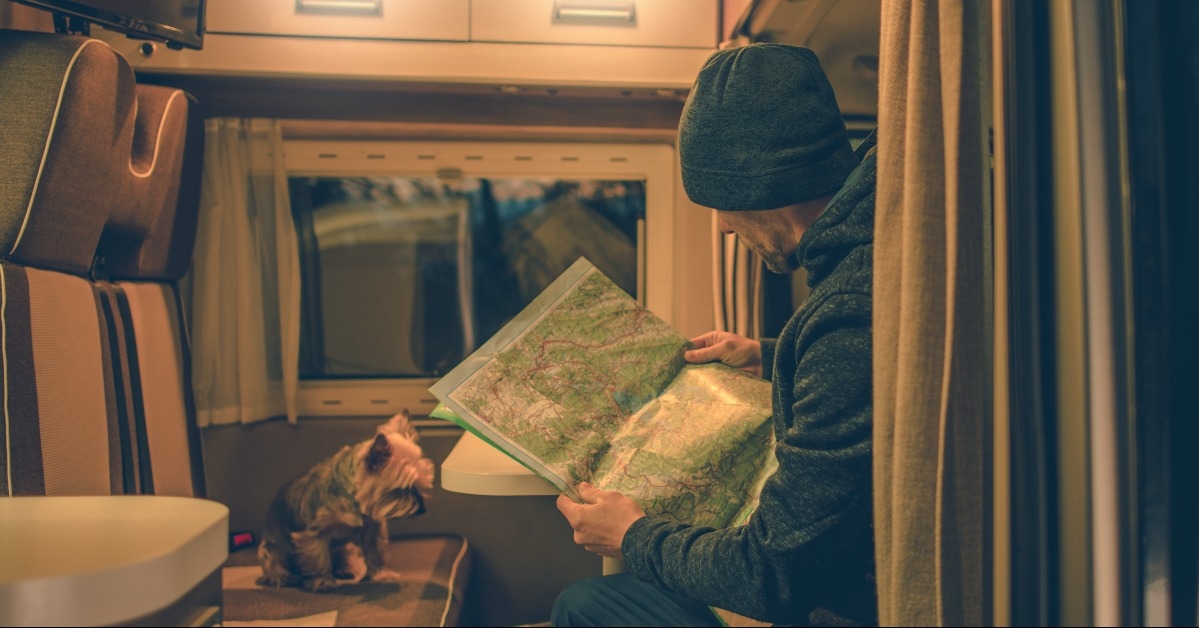 planning trip in the camper
