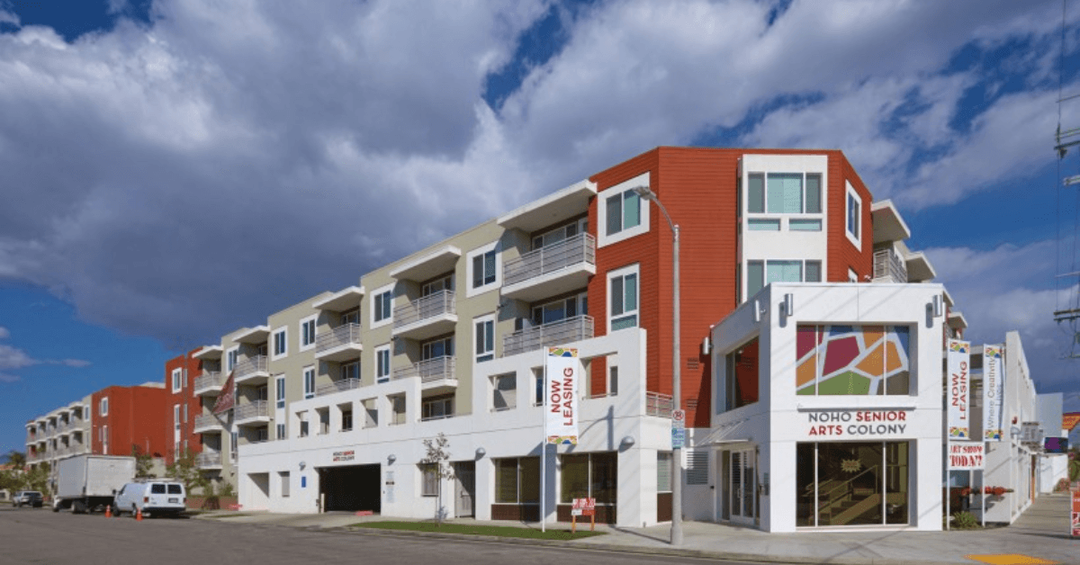 Retirement community building
