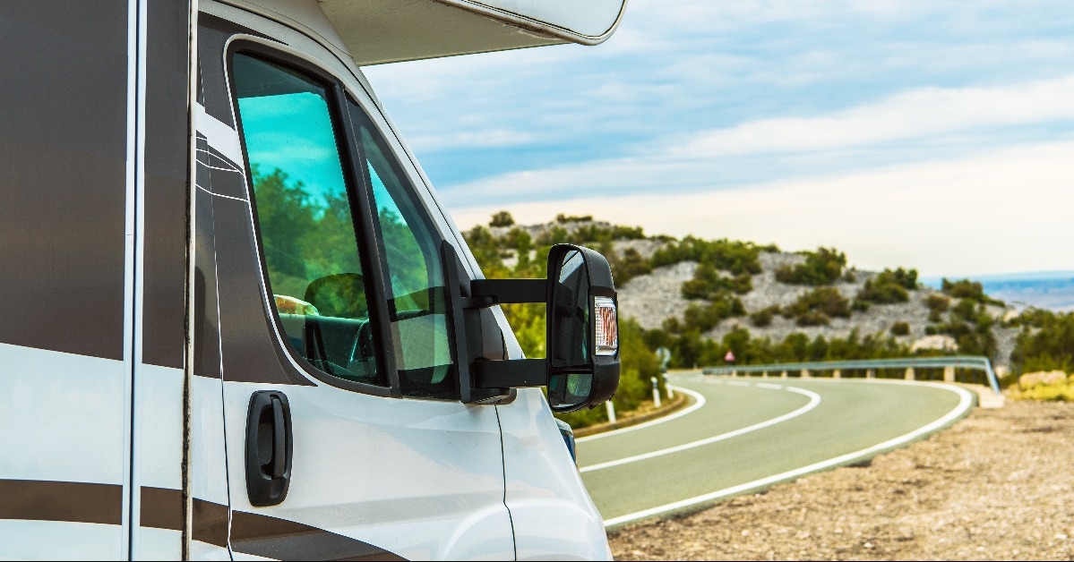 camper van rv road trip