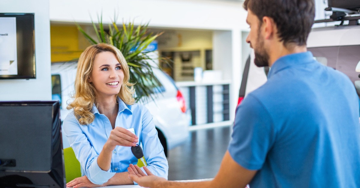 creative concept for car rental