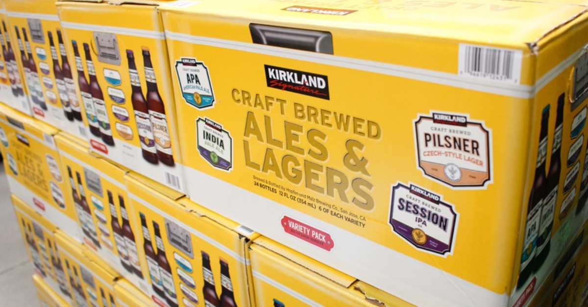 Kirkland signature beer