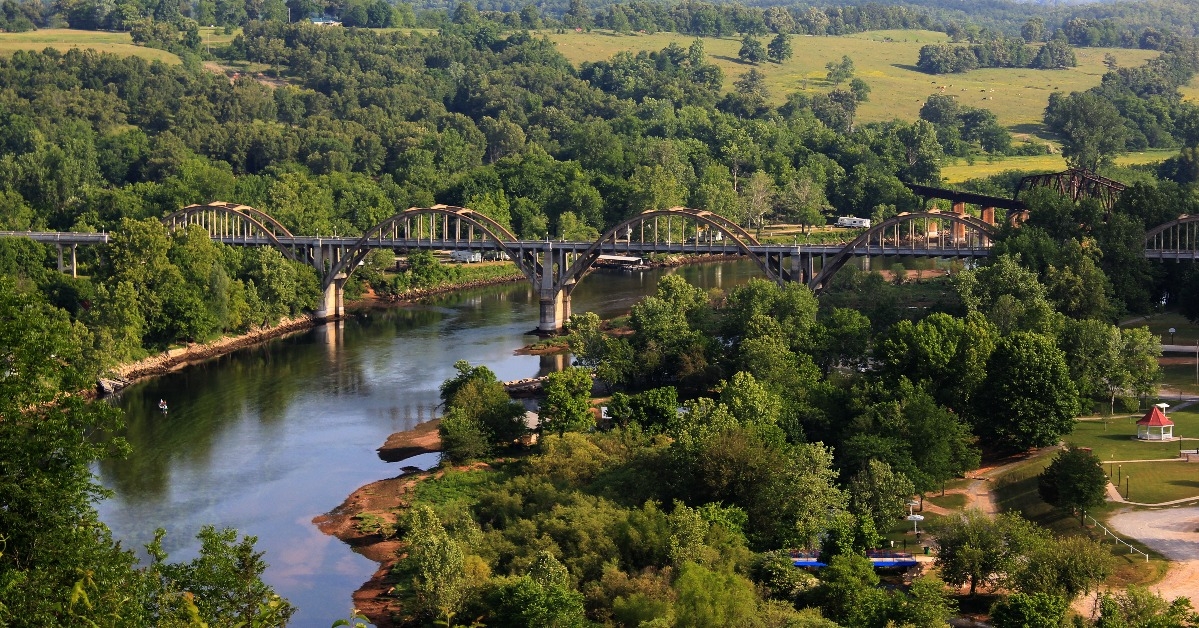 Rainbow Bridge Cotter Arkansas
