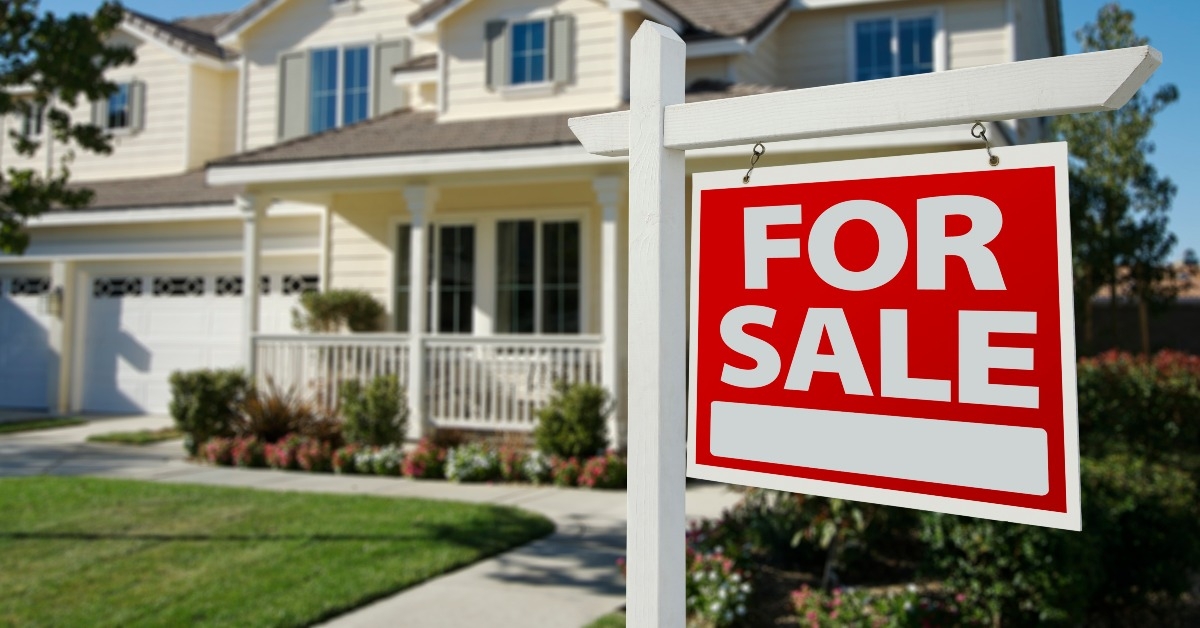 home for sale sign