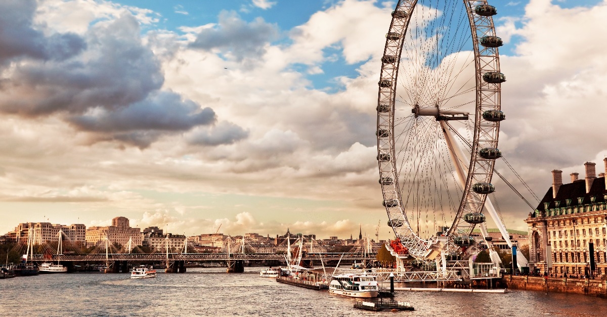 London England the UK skyline