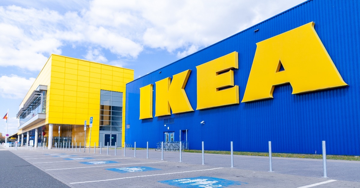 IKEA branch on a warehouse in Nuremberg