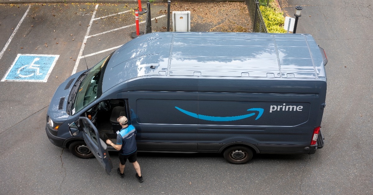 Amazon delivery driver 