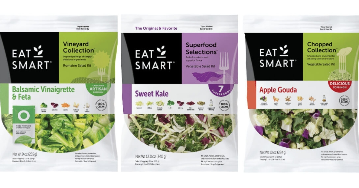 Eat smart salad kit