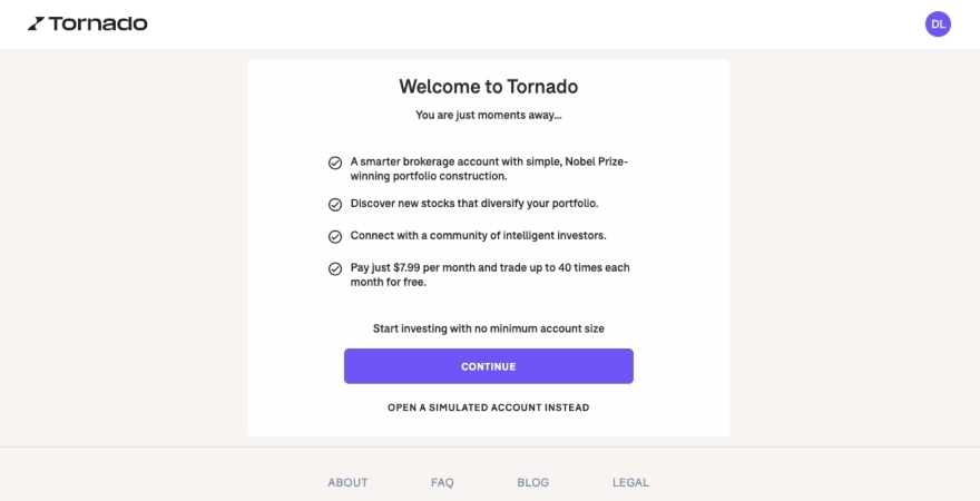 Tornado screenshot