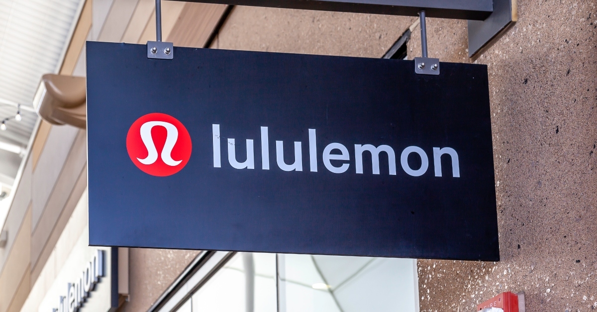 Lululemon sign