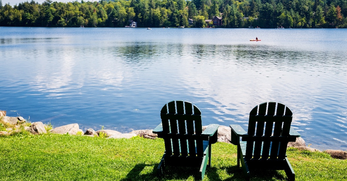 Mirror Lake Lake Placid New York
