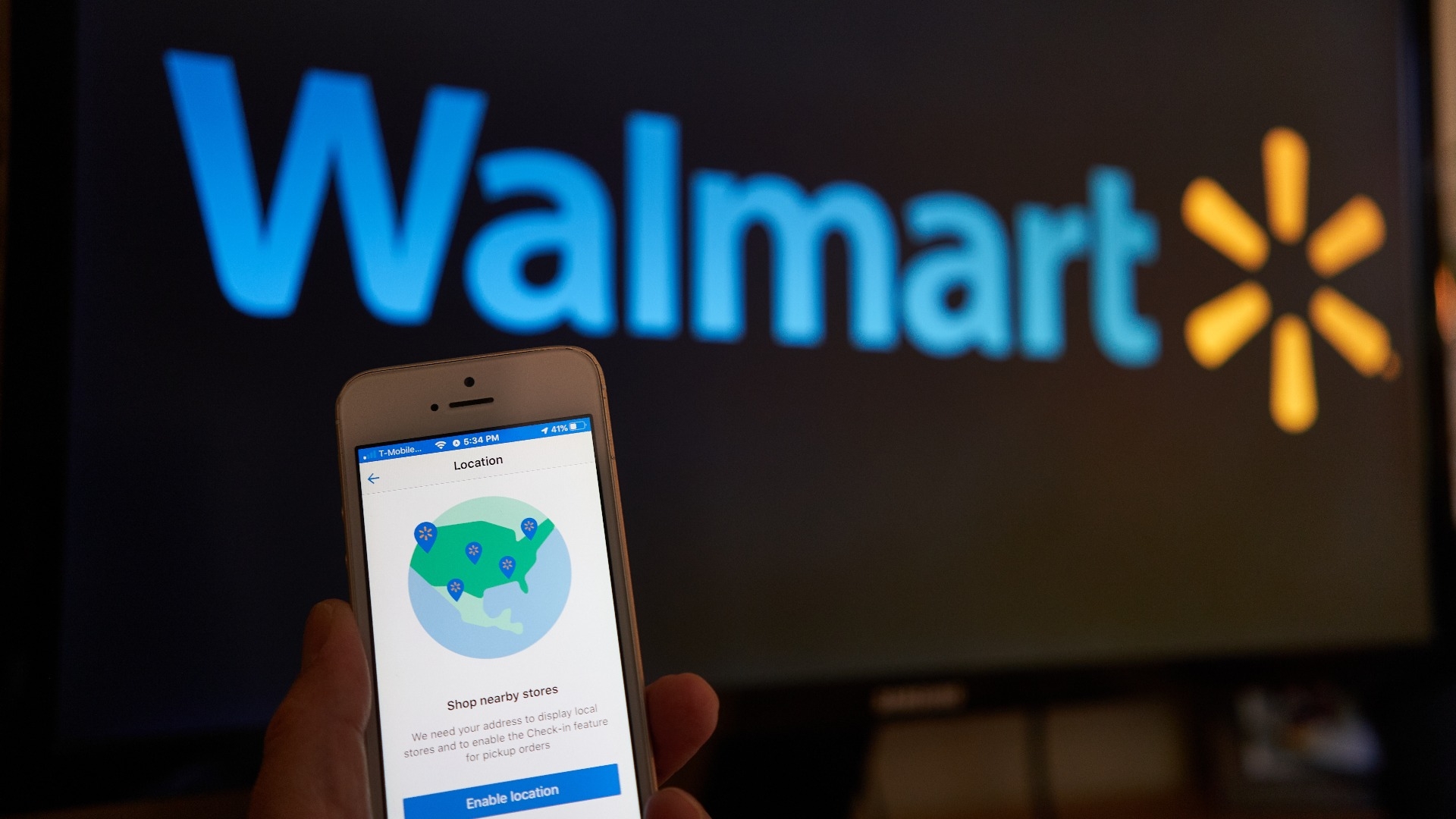 Walmart Grocery Shopping mobile app 