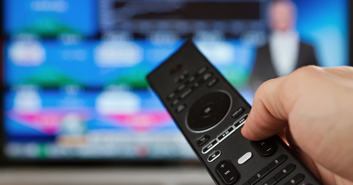 Watching stock market news