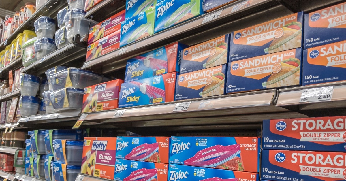  Ziploc and other brands food storage containers