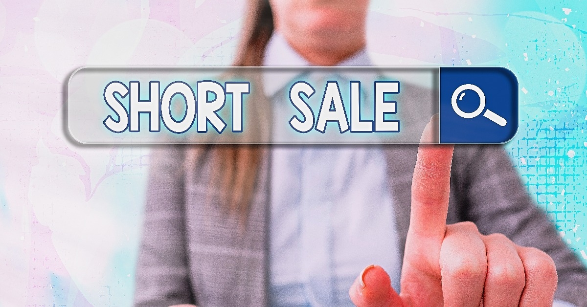 handwriting text writing short sale