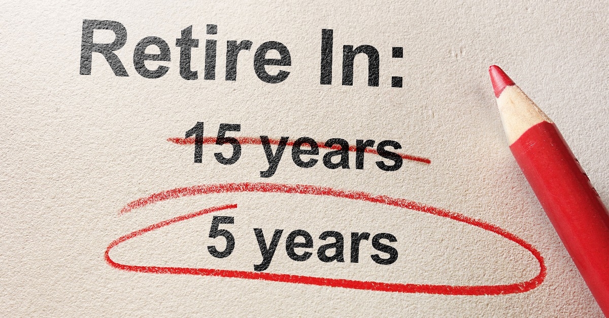 early retirement concept