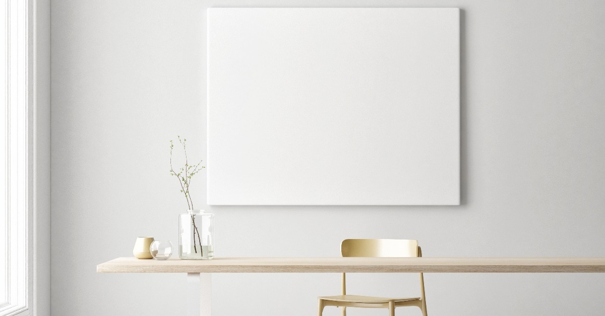 Interior minimalism concept