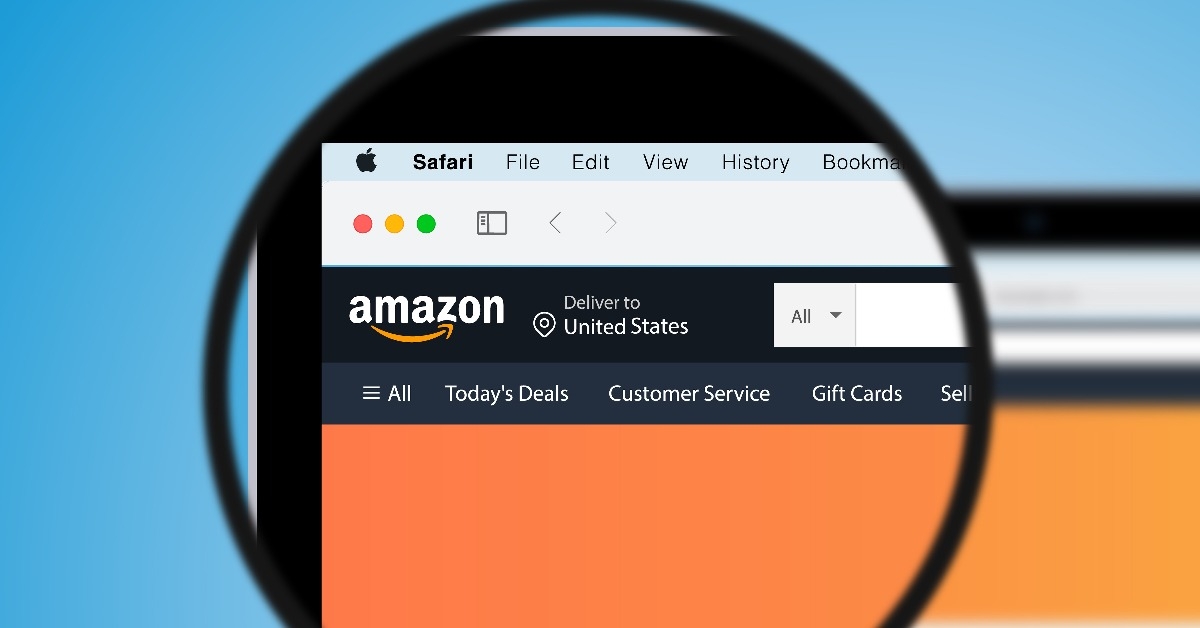 Amazon vector webpage