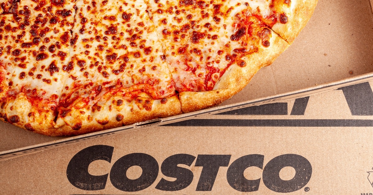 COSTCO cheese pizza