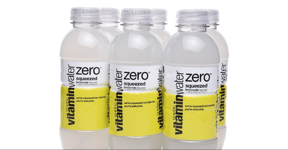 Glaceau Vitamin Water Zero squeezed lemonade