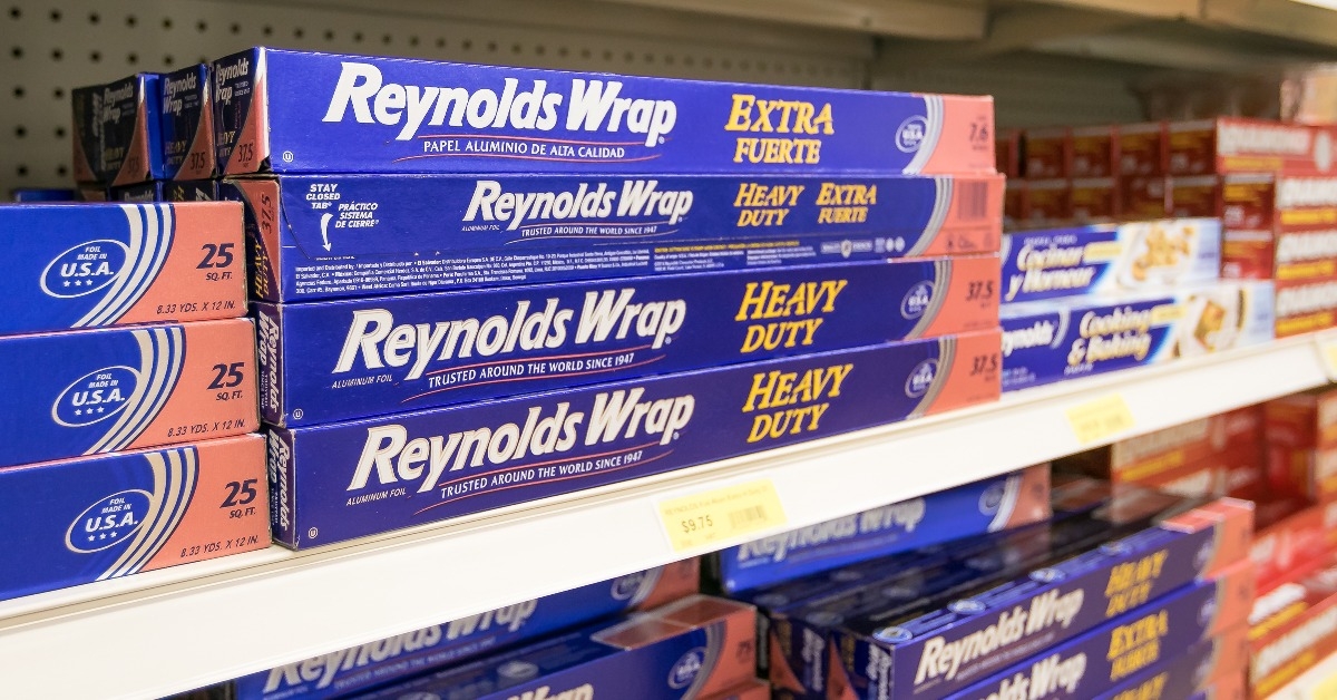 Reynolds Wrap on sale at a supermarket