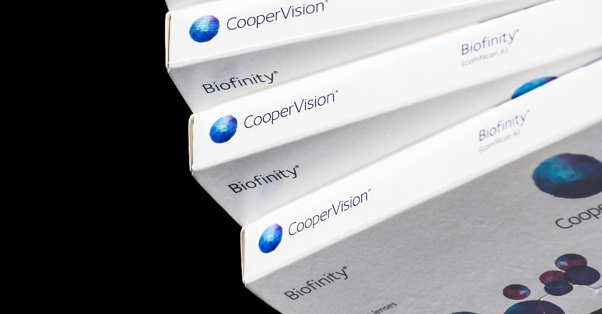 Biofinity soft contact lenses