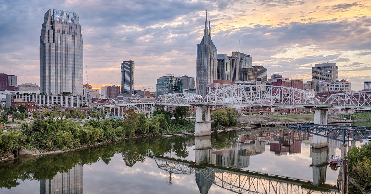 Nashville Tennessee Skyline