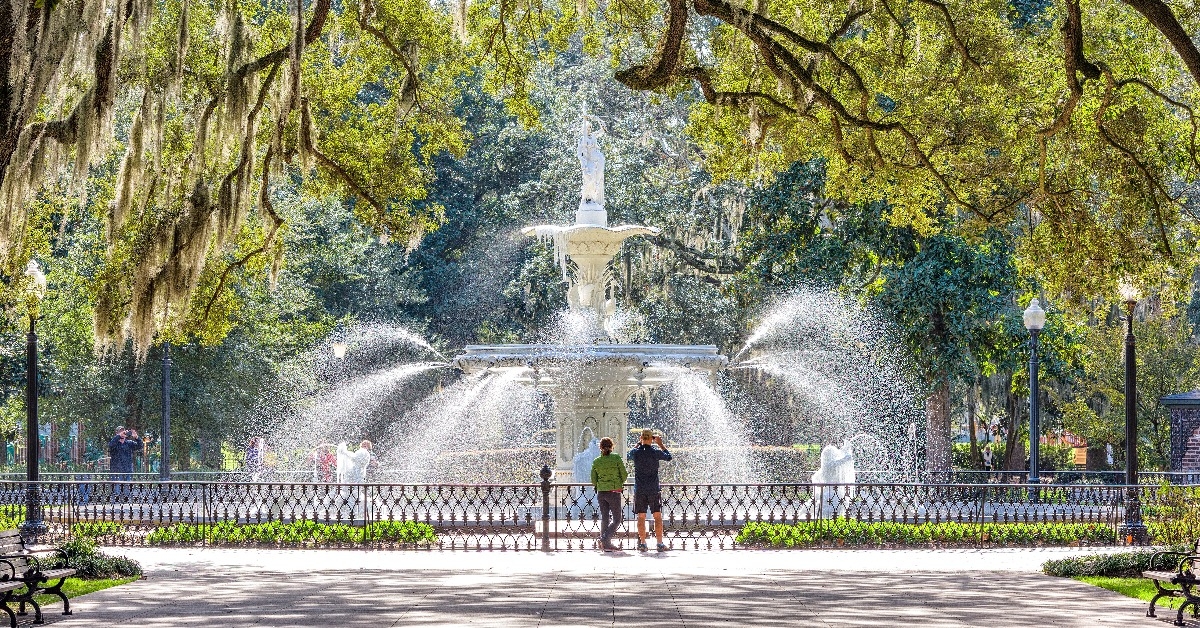 Forsyth Park Savannah Georgia 