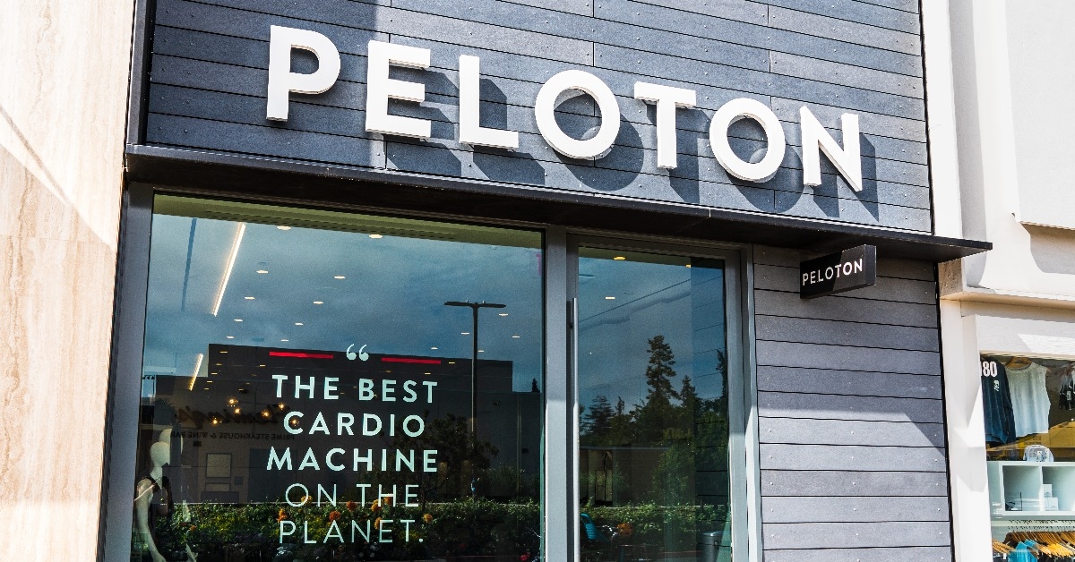 Peloton store in Stanford Shopping Center