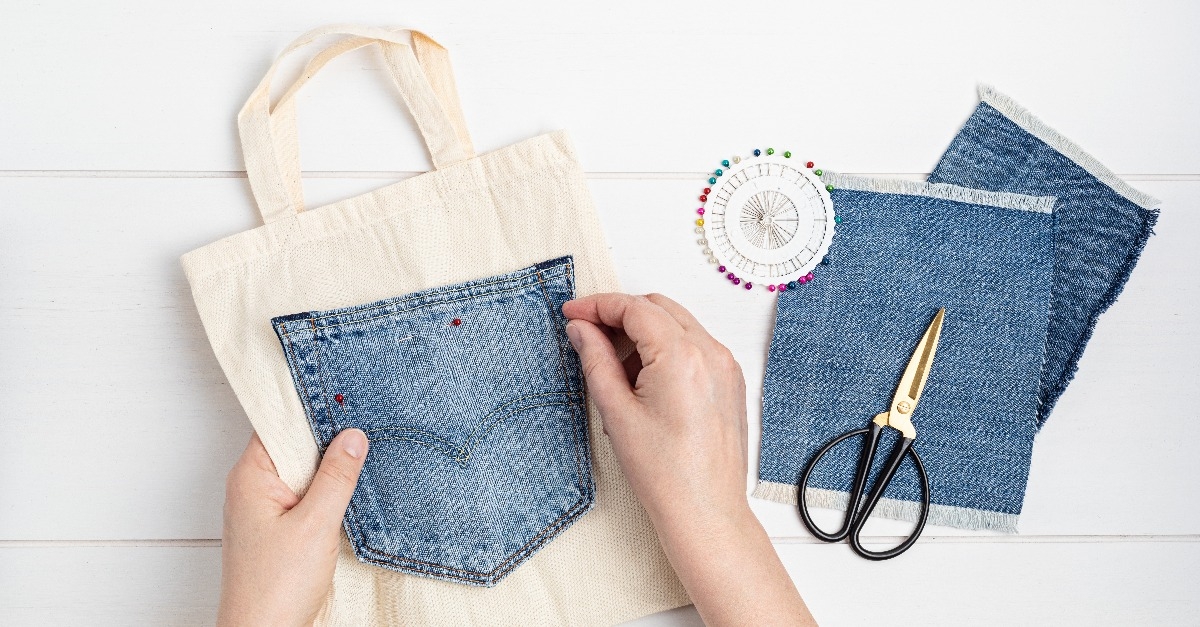 crafting with denim 