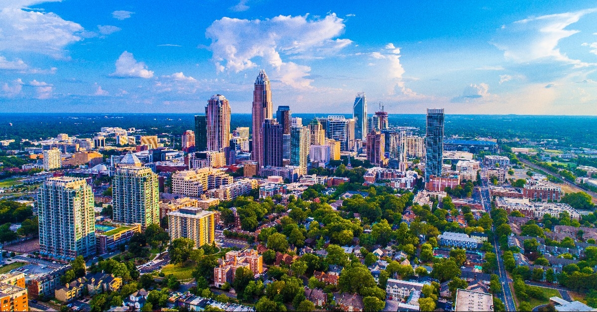 Charlotte North Carolina skyline