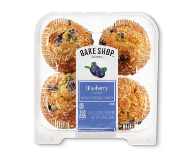 Blueberry muffins Aldi