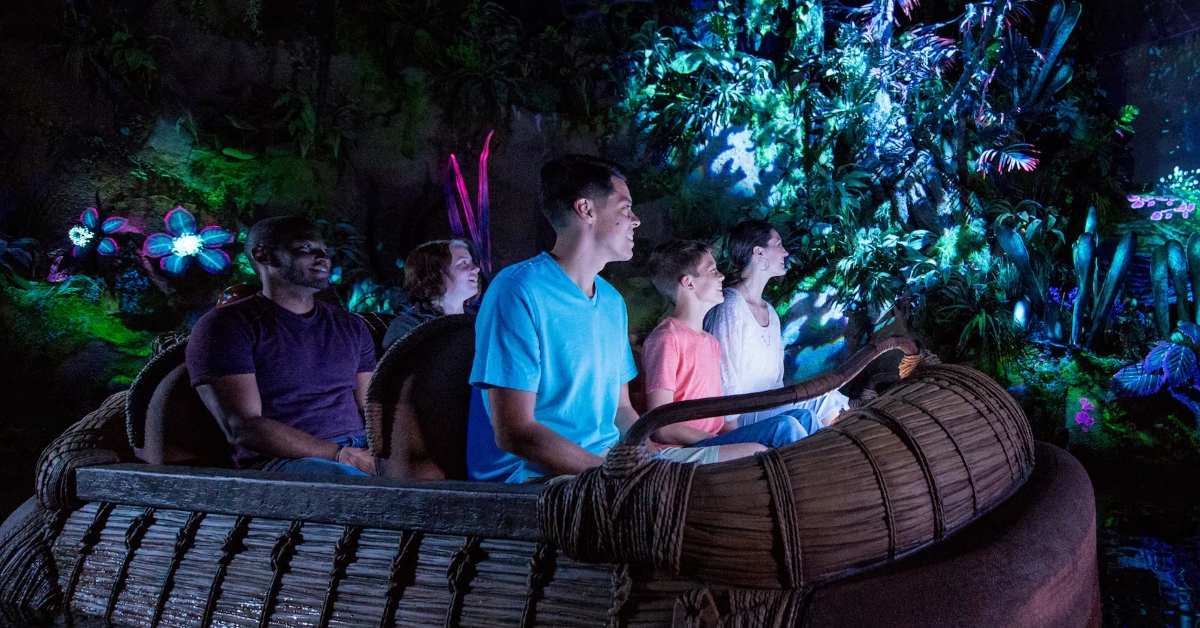 Navi River Pandora ride at Disney