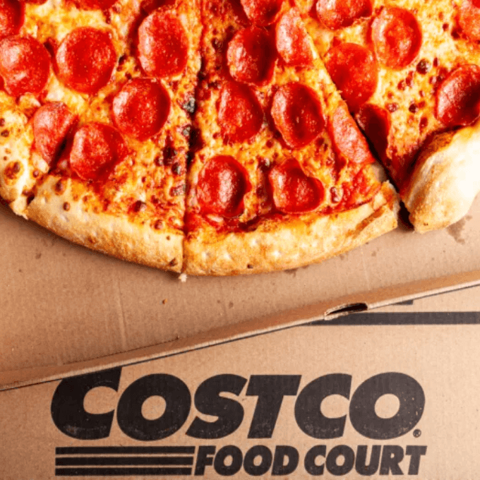 Costco food court pizza