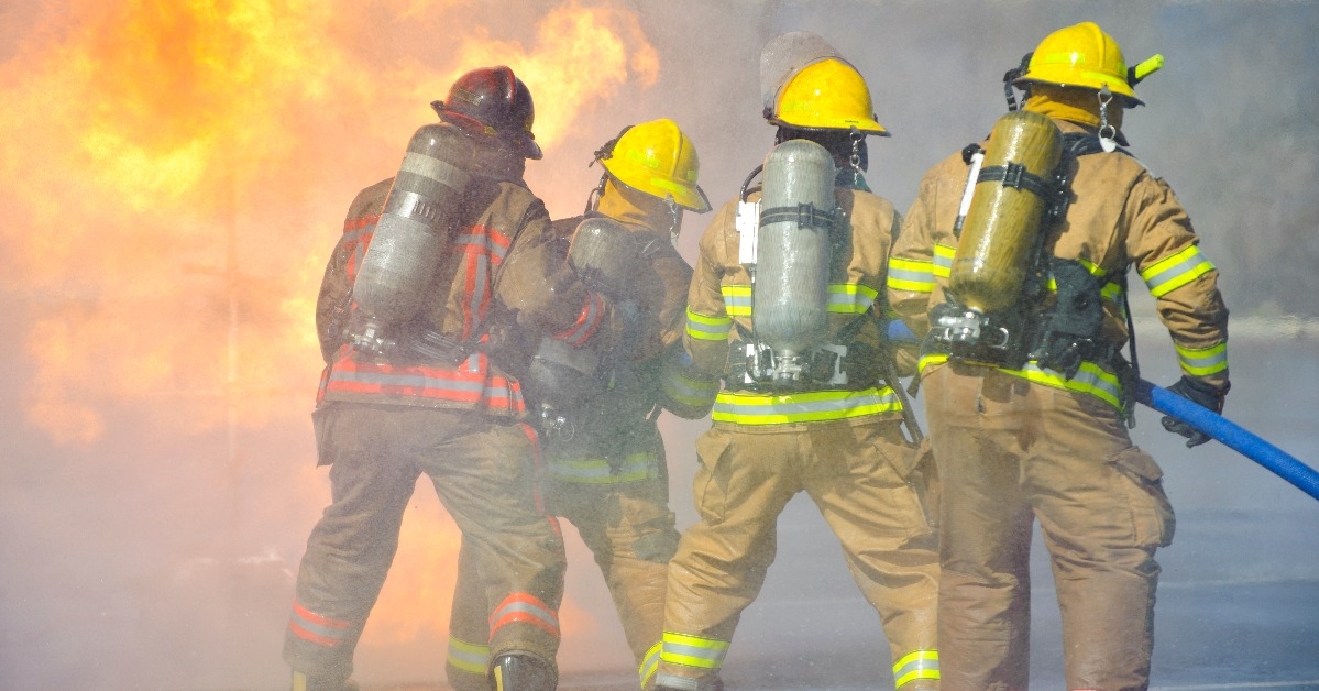 fire training exercise