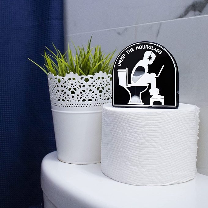 Hourglass Bathroom Timer